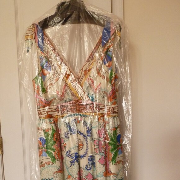 Anthropologie - Collette Dinningan Acionna Dress Size 8 (100% silk) - Picture 6 of 10